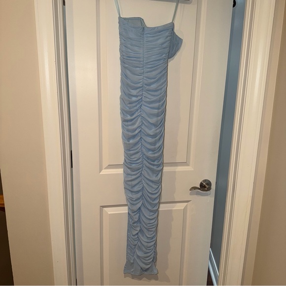 Babyboo Fashion Demi Maxi Dress - Baby Blue Size XS - Picture 8 of 8